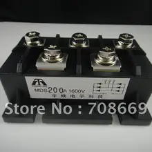 MDS200A 3 фазы диодный мост выпрямителя 200A Amp 1600V