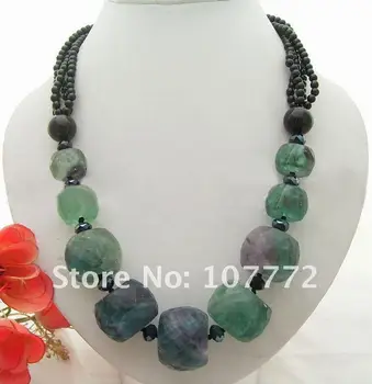 

Crystal&Onyx&Astragalus Necklace