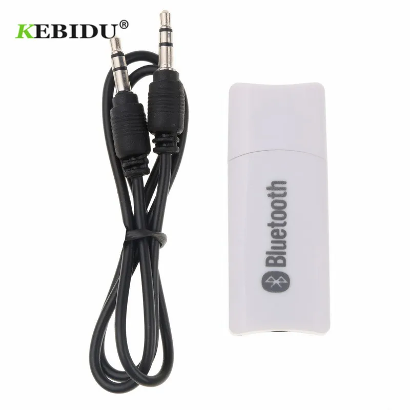 

Kebidu 3.5mm Bluetooth Receiver Wireless For Car Music Audio Blutooth Adapter Aux 3.5mm For Headphone Reciever Jack Newest