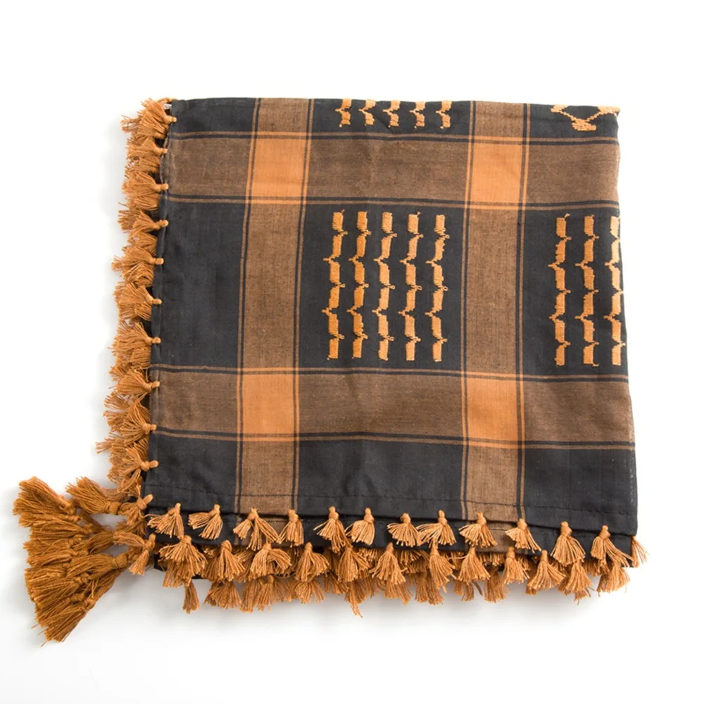 Шарф в арабском стиле шаль Keffiyeh шема шарф маска велосипедная шейный платок для