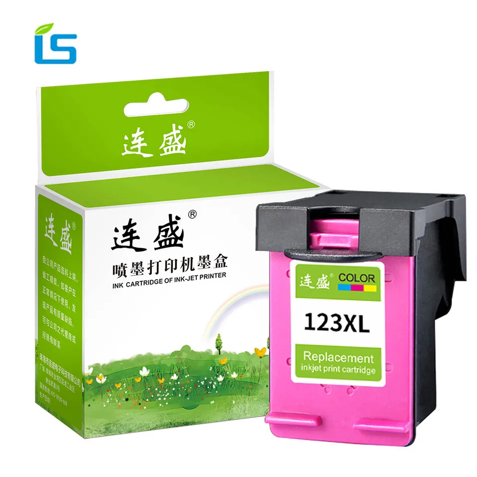 

1Pcs 123 XL 123XL TRI-COLOR Refilled ink Cartridge for HP Deskjet 1110 2130 2132 2134 3630 3632 3638 Envy 4513 4520 4521 4522