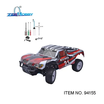 

HSP RACING RC CAR SCT DESTRIER 1/10 SCALE NITRO POWER SHORT COURSE TRUCK WITH GLO STARTER TOOL SET 80142A INCLUDED ITEM 94155