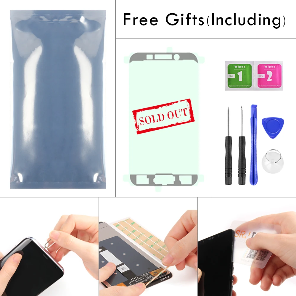 Большой IC 5 7 &quotдля LG G Stylo H450 LCD LS770 H631 H635 H630 сенсорный экран Рамка дигитайзер