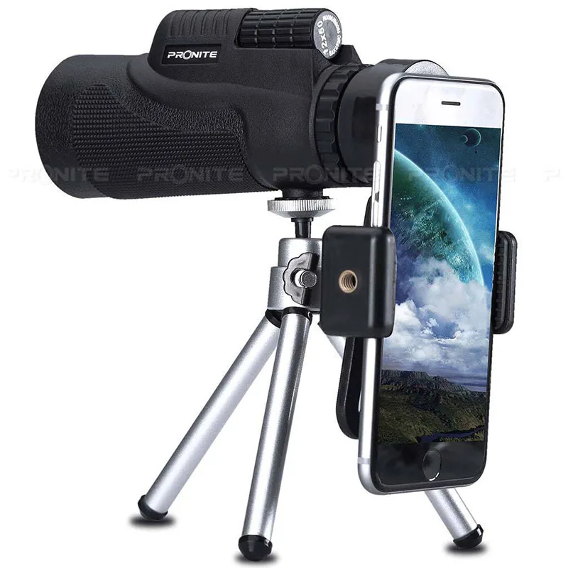 Монокуляр зум 12x50 BAK4 Prism телескоп HD мини ночного видения охотничьи прицелы Turizm