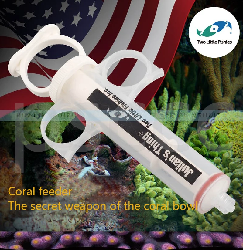 Two Little Fishies Coral aquarium feeder, coral feeder SPS, feeding LPS
