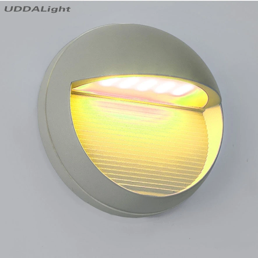 6W SMD LED Outdoor Wall Light Down  Waterproof Aluminum Fixture for Outdoor Lighting Wall Lamp AC 85V 265V
