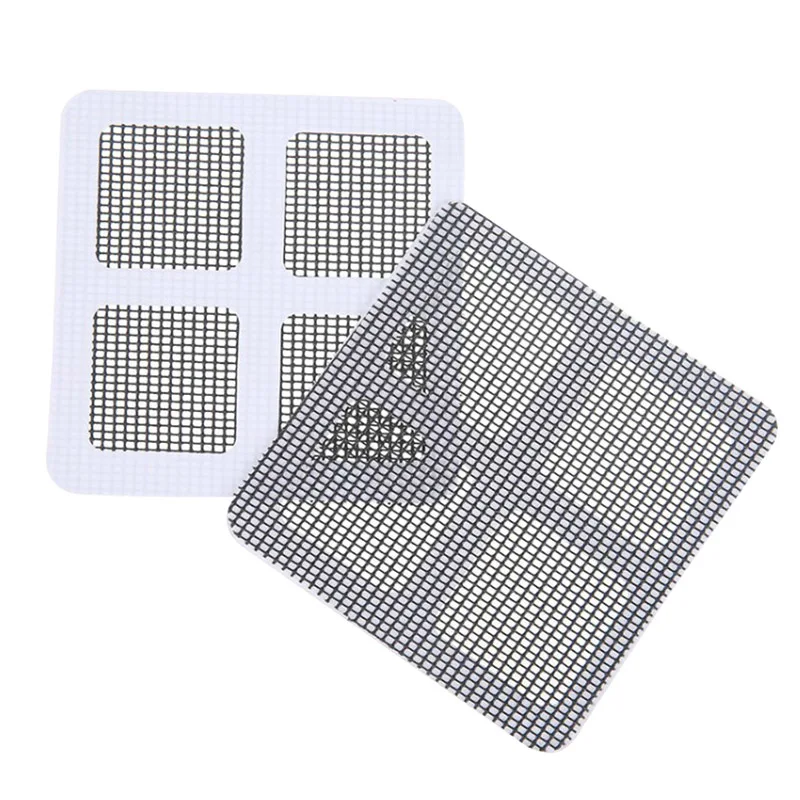 

5/10/20 Pcs Window Door Screen Repair Patches Back Adhesive Net Fix Rips Holes Damaged Mesh --M25
