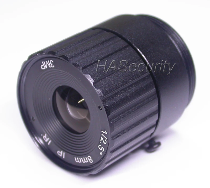 8 мм CS mount 3.0MP F1.6 1/2. " объектив для камеры видеонаблюдения