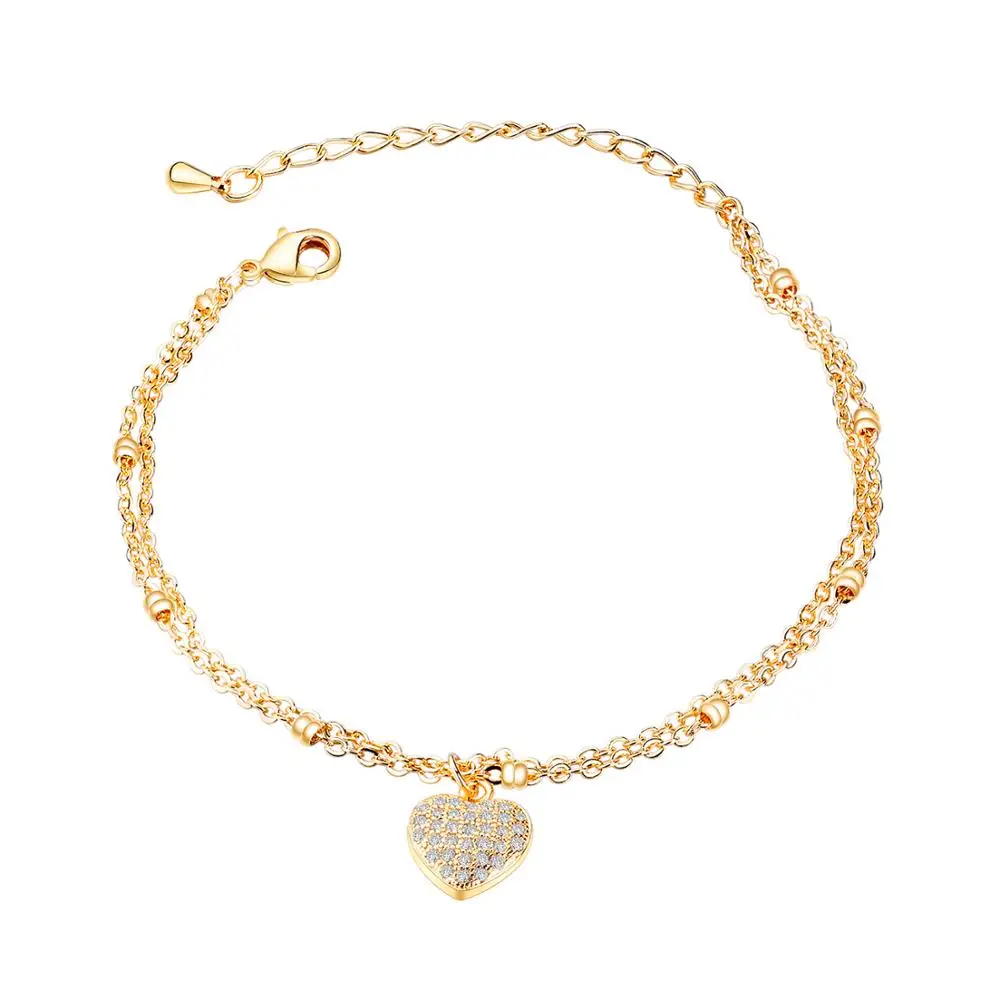 

Brand women Bracelet European American wrap Bracelet Fashion Love jewelry noble romantic heart accessories gifts for women