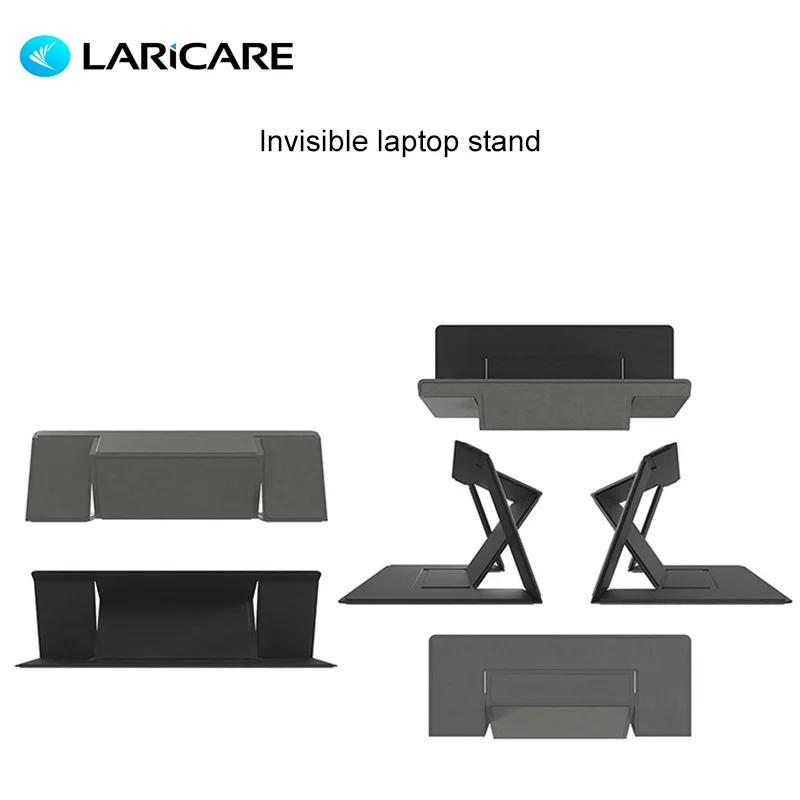 

Invisible Laptop Adhesive Stand Multifunction Adjustable Bracket Portable Tablet Holder for iPad MacBook Computer Support