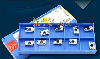 

Free Shipping APKT1135PDFR *10 pcs Carbide Milling Inserts for Face Mill BAP 300R Milling Cutter, for Aluminium&Copper