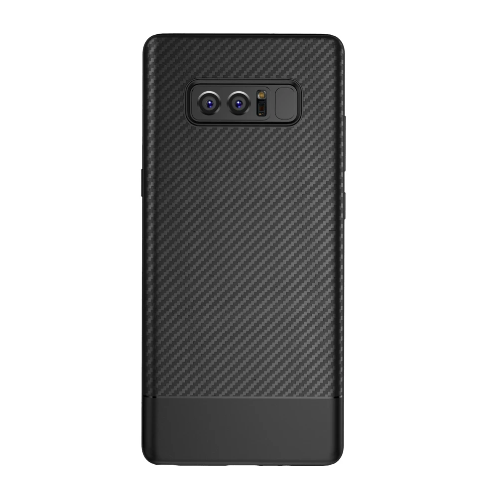 Чехол из углеродного волокна для Samsung Galaxy S8 Plus Note 10 pro силиконовый чехол 8 S9