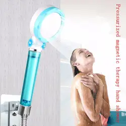Под давлением экономии воды SPA массаж ручной душ с ПП хлопка фильтр-дождь, чтобы снять усталость душем