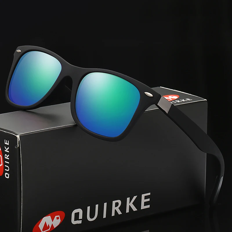 

QUIRKE Sunglasses Men Shades For Women Square Driving Fashion Glasses Ladies Classic Brand Designer Red Oculos de sol feminino