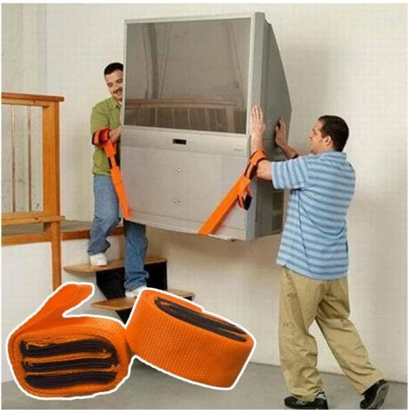 Furniture Moving Belt Team Straps Adjustable Mover Easier Lifting Carrying 2 Pcs 