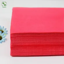 30X30 см полиэфирные войлочные изделия розового и красного цвета, нетканые куски полотна в упаковке для рукоделия ручной работы, шитье, войлок, Декор