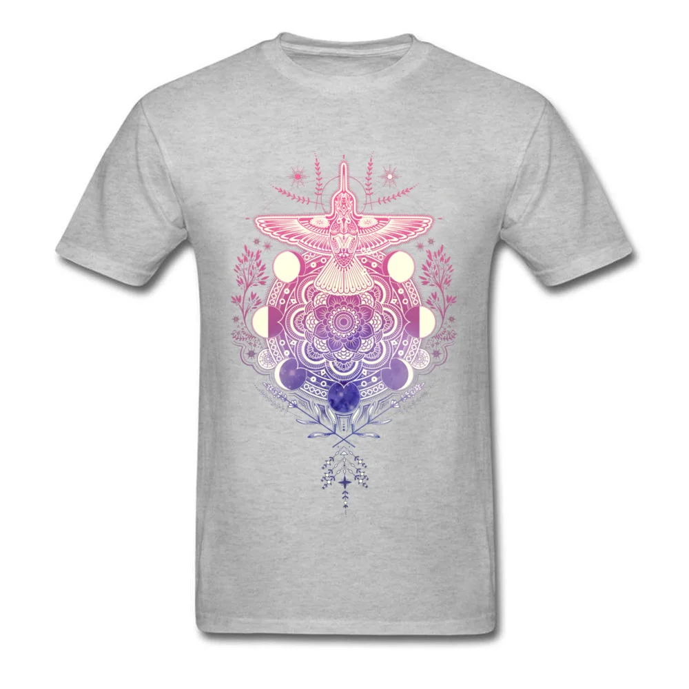 Hummingbird Mandala_grey