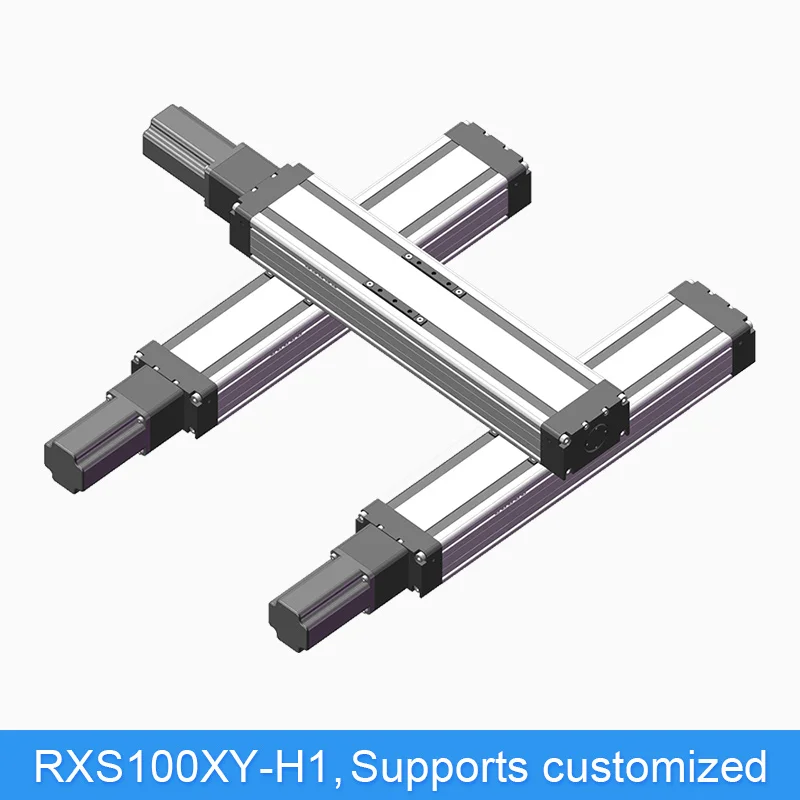 RXS100XY-H1 XY Axis Stage Ball Screw CNC Linear Slide Module Guide Motion Rail Actuator Low Noise Nema24 Robotic Arm Kit