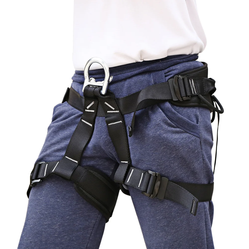 Professional Rock Climbing Mountaineering Belt Thicken Downhill Harness
