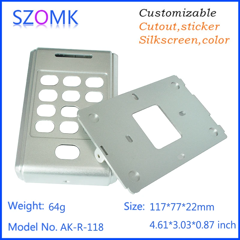 1 шт. пластиковый корпус для RFID сигнализации 117 х77х22 мм|box for|box for electronicbox plastic |