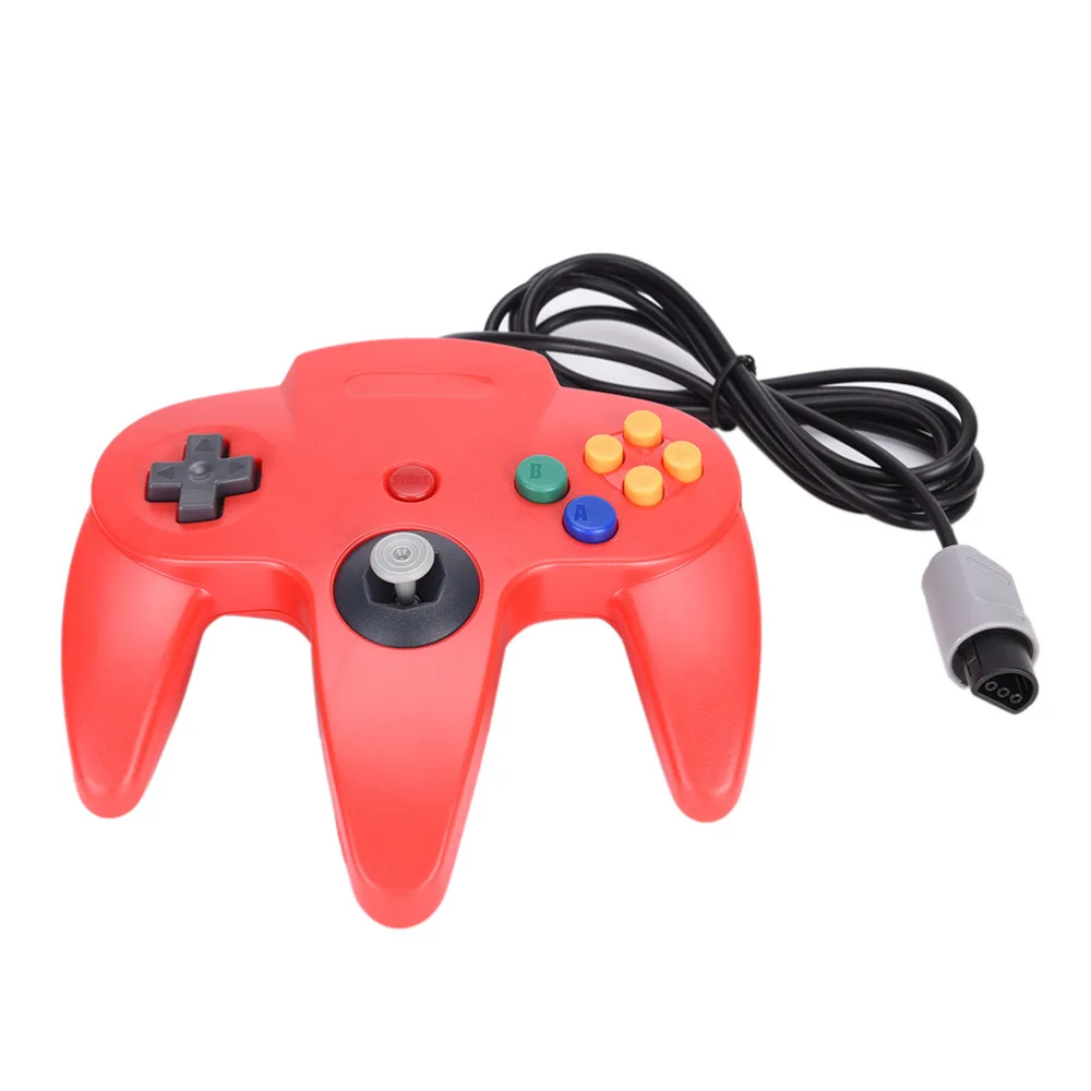 1x игровой джойстик с длинной ручкой для системы Nintendo N64|Геймпады| |