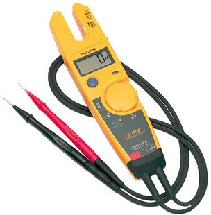 

Fluke T5 T5-1000 Electrical Tester with OpenJaw Current, Check Voltage, Continuity and Current 1000V AC