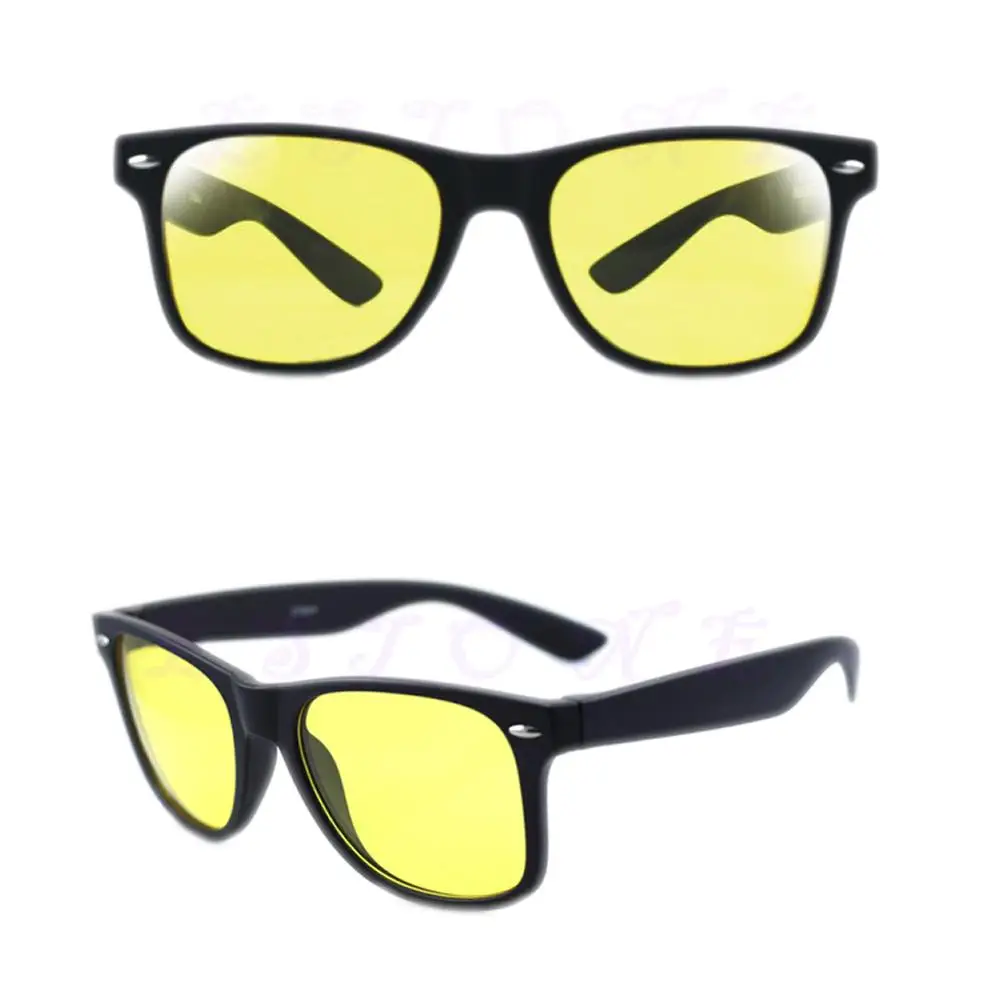 

Unisex Yellow Lenses Night-Vision Glasses Driving Glasses