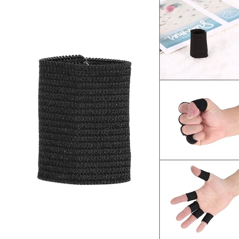 

10 Pcs/Set Adult Finger Brace Splint Sleeve Thumb Support Protector Soft Comfortable Cushion Pressure Safe Elastic Breathable
