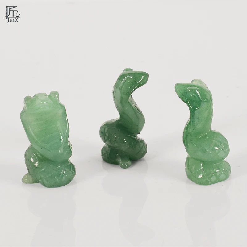 Статуэтка зеленый авантюрин 1 5 дюйма 12 шт.|statue animal|statue 1:1statues figurines |