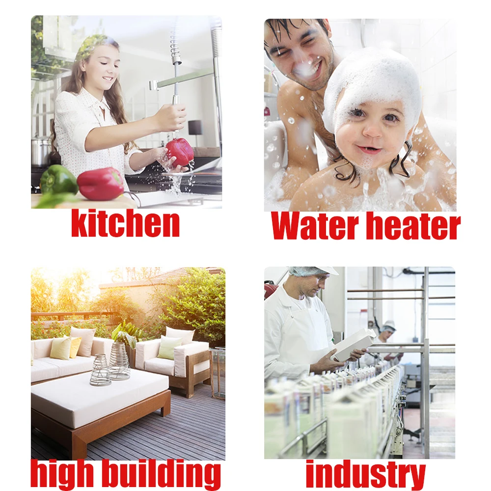 SHYLIYU RS20/9 Silent Domestic Pump Pressure Shield Hot Water Pump 1" Electric Automatic Mini Heat Pump 9m Head Circulation Pump