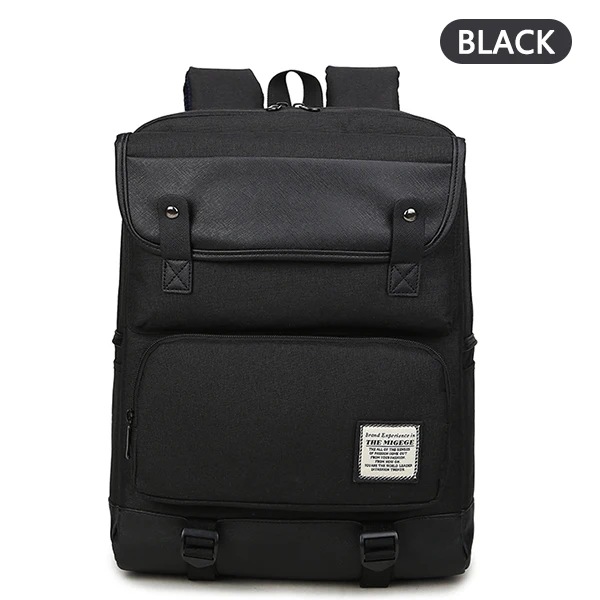 TINYAT, большой женский школьный рюкзак, сумка для подростков, Mochila, женский рюкзак на плечо, рюкзаки для ноутбука 15 дюймов, компьютер, унисекс - Цвет: black backapck