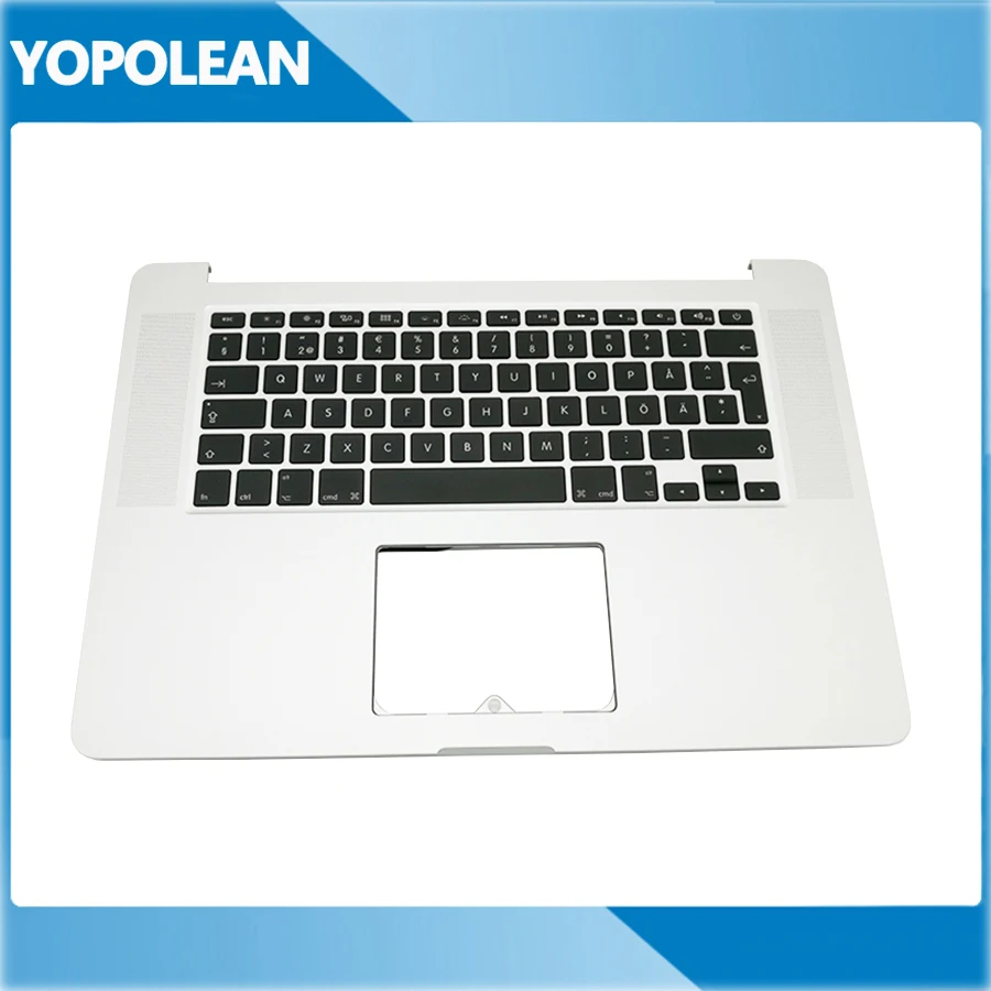 98% Новый чехол для MacBook Pro Retina 15 4 &quotA1398 Топ с SE шведская клавиатура + Подсветка 2013 2014