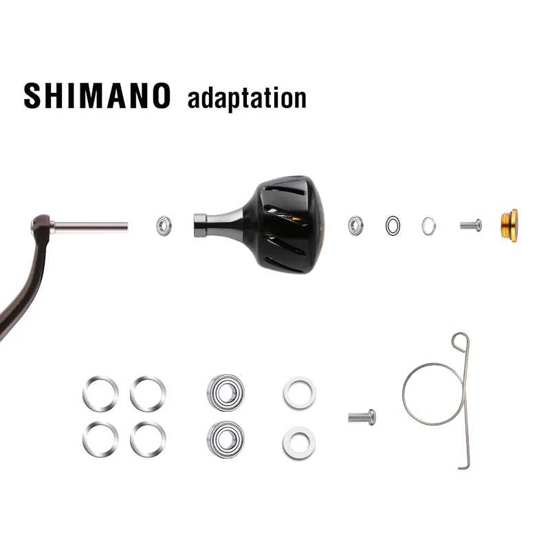 SANLIKE новая Рыболовная катушка ручка для SHIMANO A и DAIWA S Тип спиннинговая рыболовная