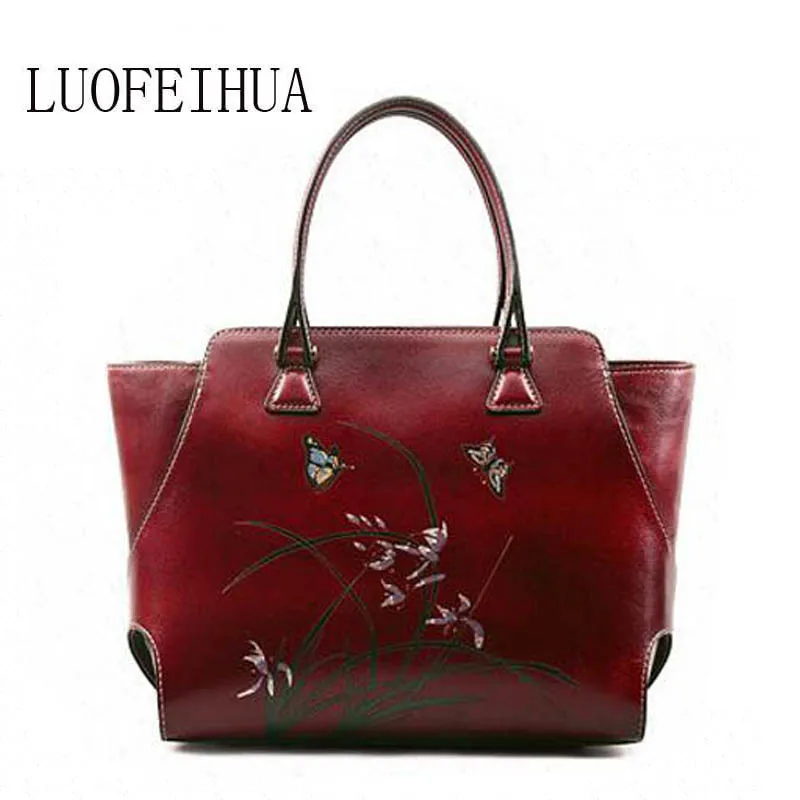 Genuine Leather women bags for women 2018 New Luxury Handbag Brand Bag Handbags Women Bag