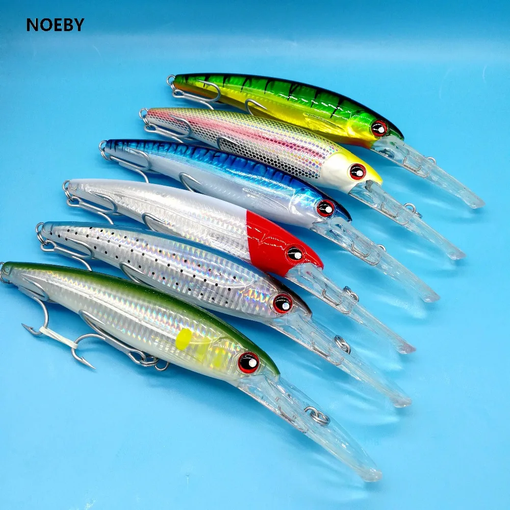 Big Tongue Lure 3d Eyes Artificial Big Hard Lure Fishing Bait Bass Lures Minnow