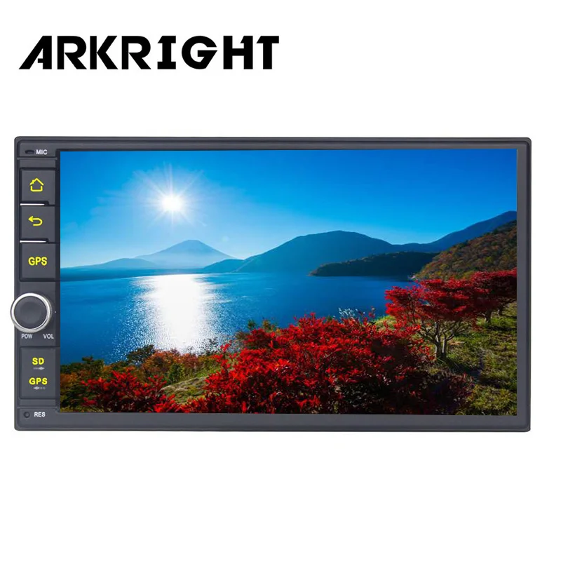 Автомобильный радиоприемник ARKRIGHT 7 дюймов 2 Din 32 ГБ Android 8 1 Авторадио Wi Fi HD GPS