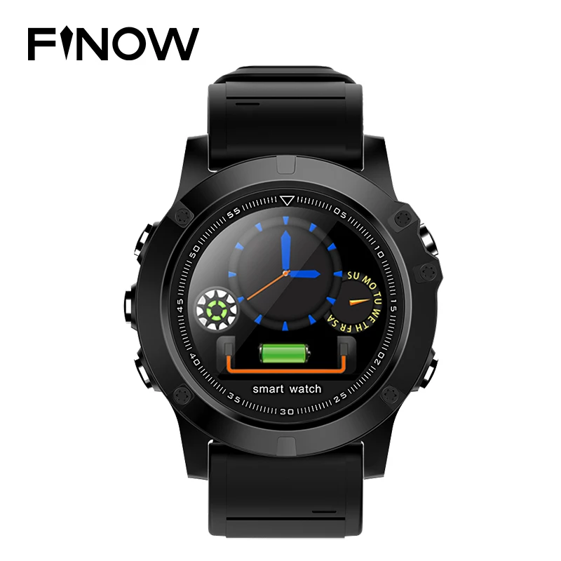 

Finow L11 Sport Smart Watch HD Color Screen With Heart Rate Blood Pressure Monitoring IP68 Waterproof For Android IOS Smart Band