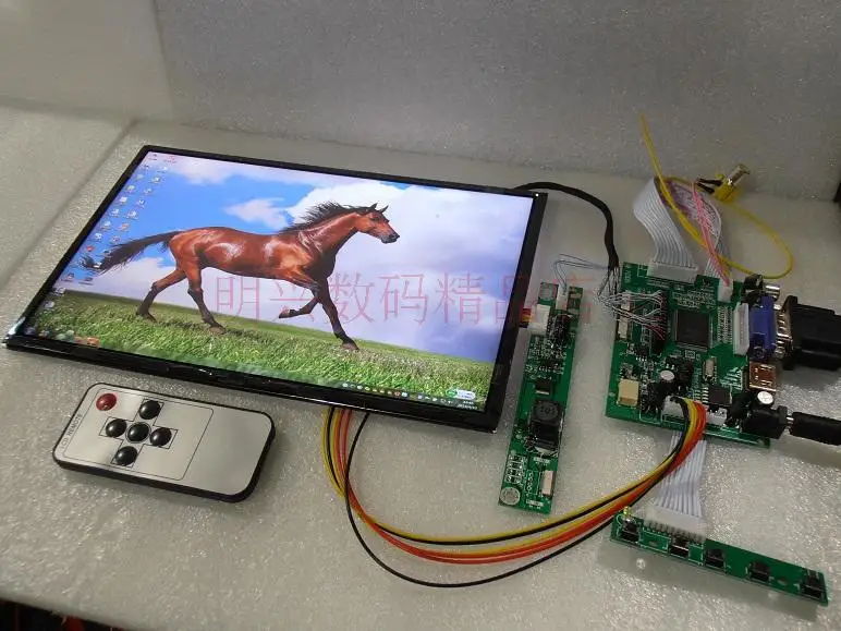 

HDMI+2AV+VGA+Rear View Driver Board+10.1inch B101UAN02.1 1920*1200 IPS LCD Display