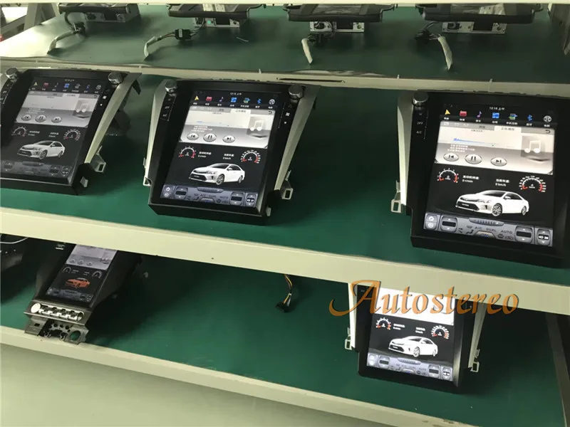 Sale Tesla style 4GB RAM Android 9.0 Car NO DVD Player GPS Navigation Stereo In-dash for Toyota Camry Aurion 2012- 2016 Multimedia HD 7