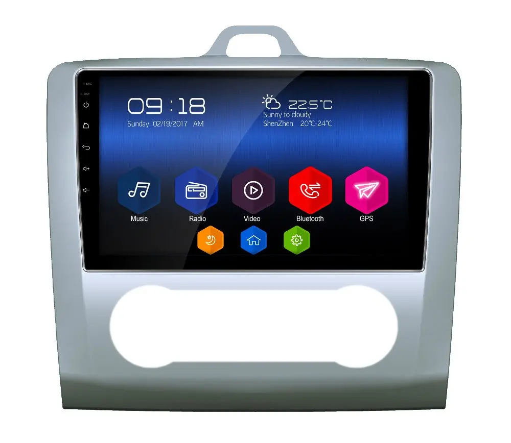otojeta car DVD player android 6 0 font b gps b font navi for Ford Focus