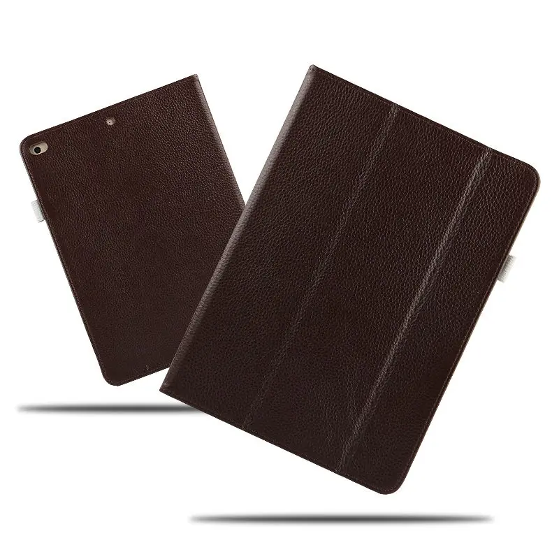 Чехол из воловьей кожи для iPad 9.7 дюймов Pattern список защитную обложку Smart Cover протектор Пояса из натуральной кожи Планшеты для iPad с рукавами 9.7