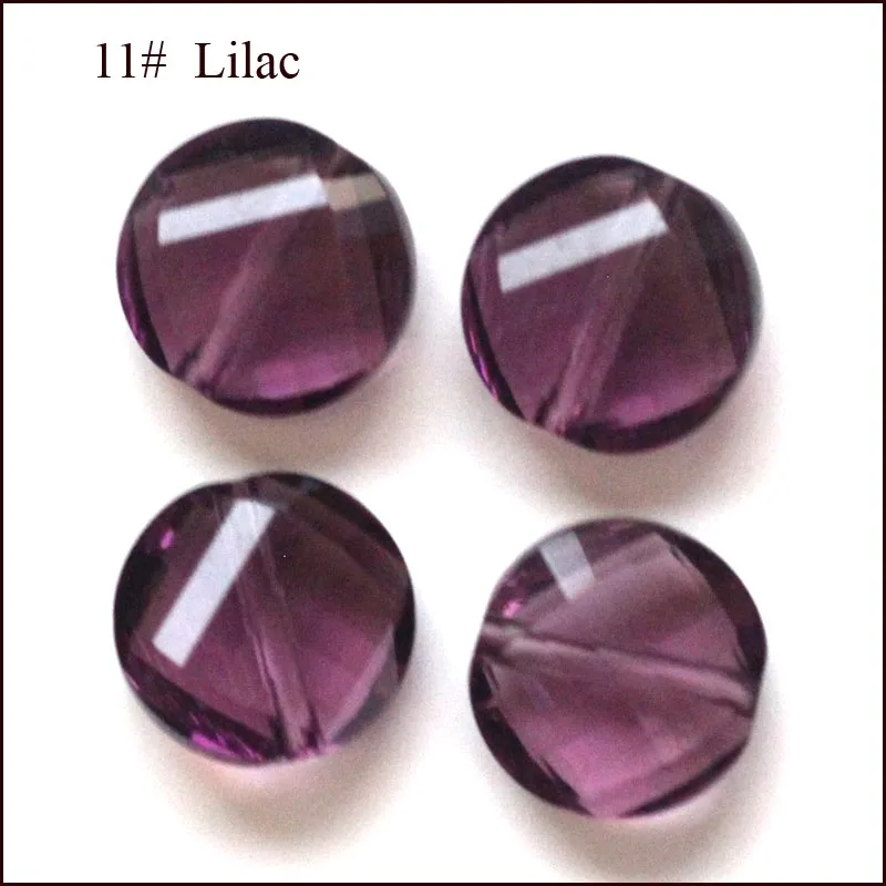 lilac Стребелль AAA24 Хрустальные стеклянные бусины для изготовления ювелирных изделий 8 мм 100 шт - Цвет: lilac
