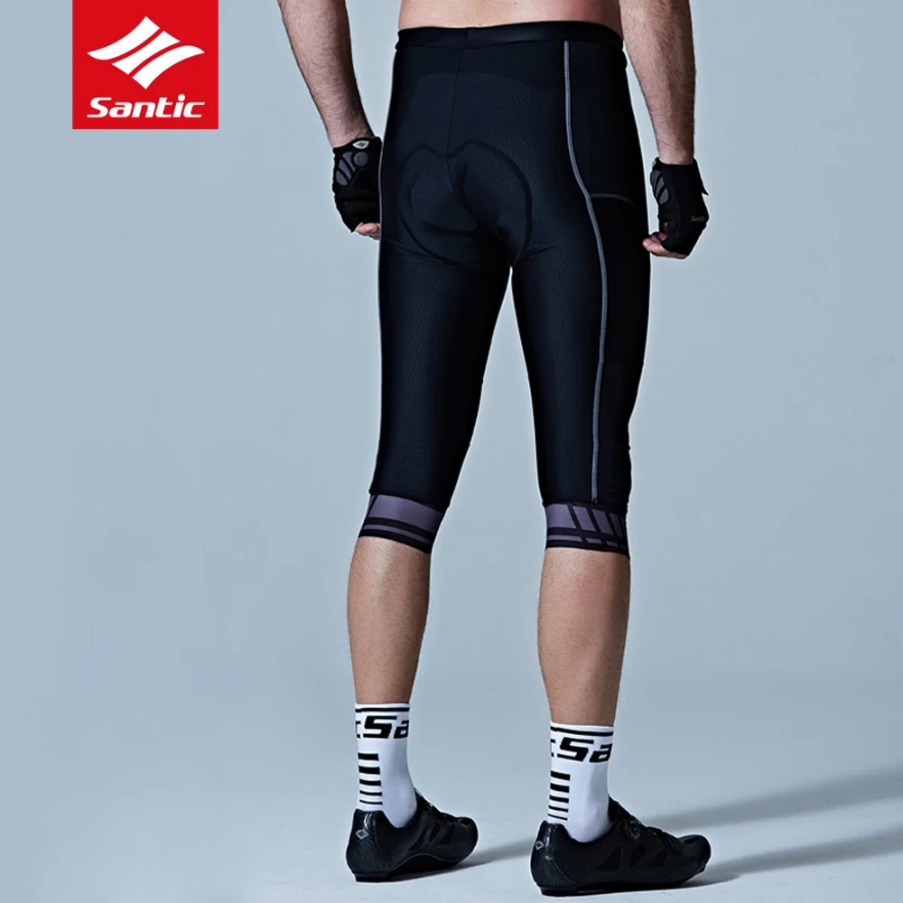 Santic Mens Cycling Shorts Coolmax 4D Padded Quick Dry MTB