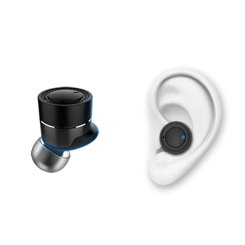 

Dual Wireless Bluetooth 4.2 Earphone With Smart Charger HD Microphone for iPhone 7 Samsung S7 Xiaomi Mi Max 2 support 10 Hours