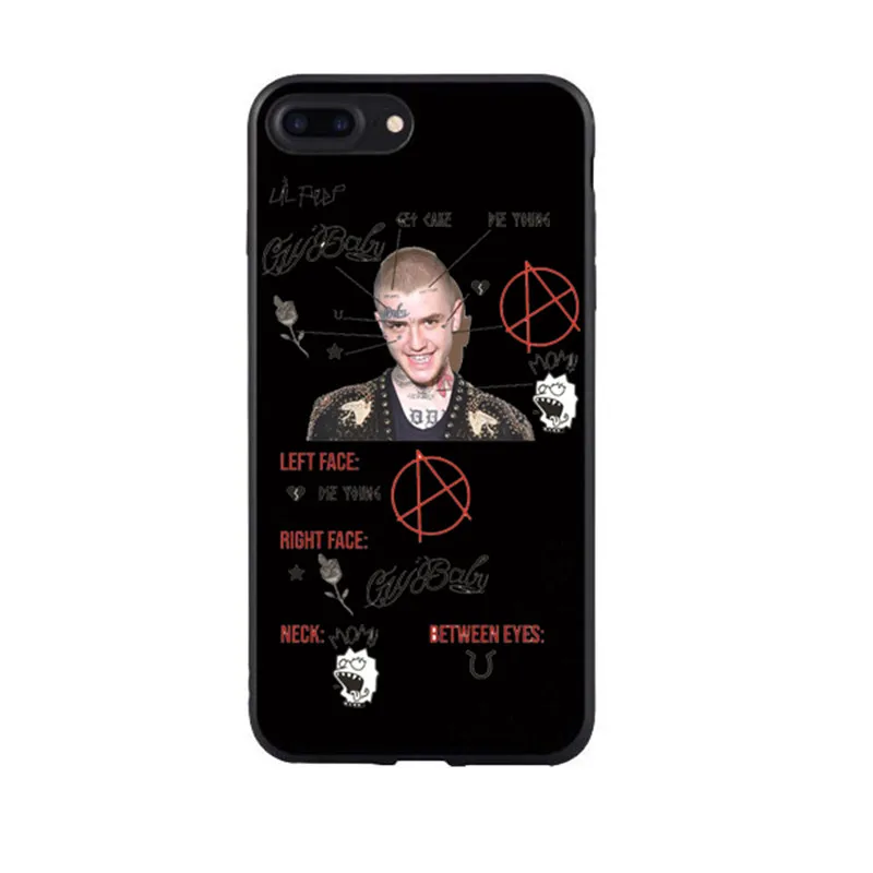 Emo Lil Bo Peep Lil черный ТПУ Мягкий силиконовый чехол для телефона для iPhone11 11PRO MAX 8 7 6 Plus 6S X XS MAX XR 5 5S SE - Цвет: TPU