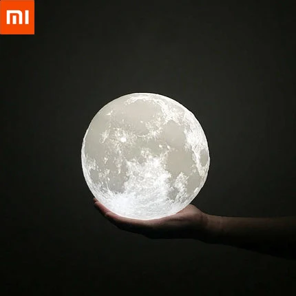 Xiao Youpin 15 см лунный свет 3D печать ночник креативный подарок на день рождения