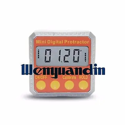  Digital Protractor Angle Gauge Bevel Cube Gauge Inclinometer Angle Finder Gauge Measuring Tester