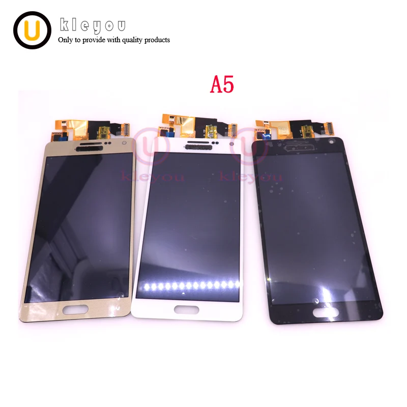

TFT For Samsung Galaxy A5 2015 LCD Display A5000 A500 A500F TouchScreen Digitizer Assembly Replacement Adjust Brightness