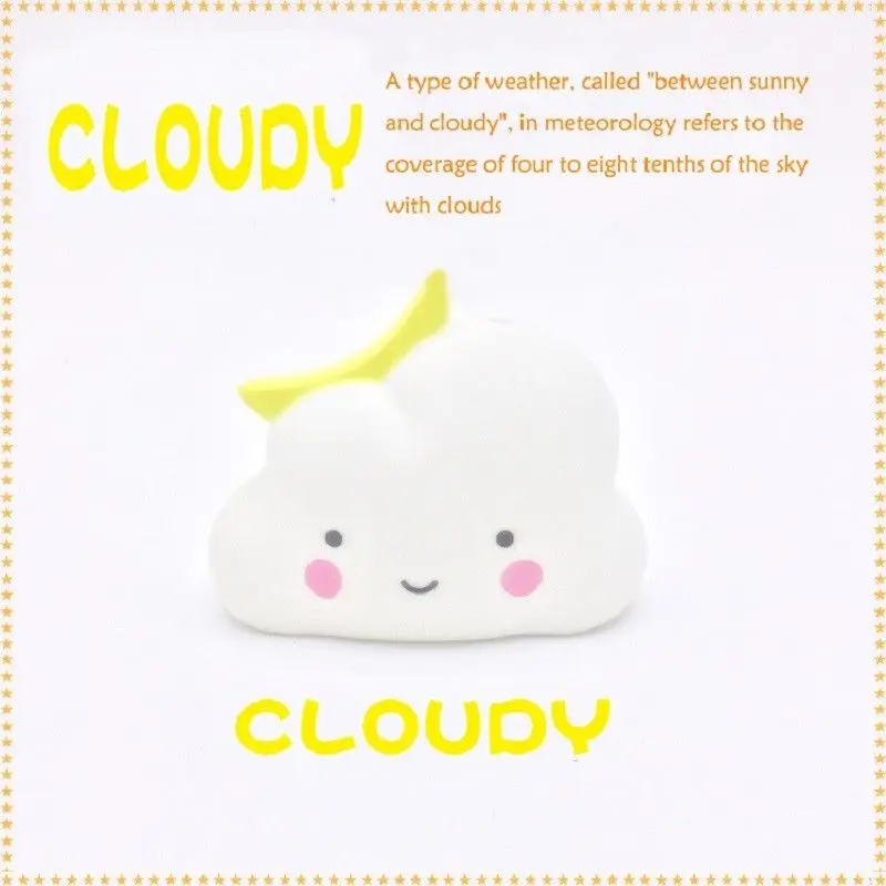 Детские игрушки для ванной комнаты, водный распылительный инструмент, облака, душ, плавающие игрушки - Цвет: Cloudy