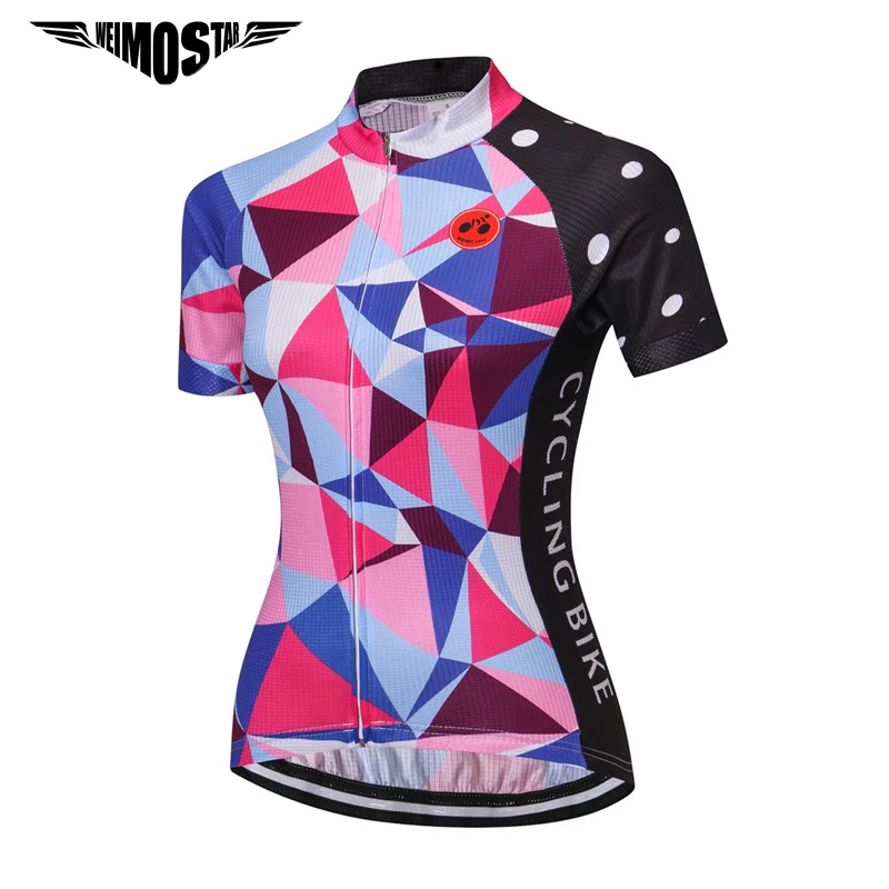 Weimostar Summer Cycling Jersey Women Quick Dry Bicycle Clothing